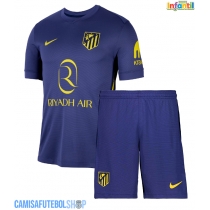 Camisa de time de futebol Atletico Madrid Alex Baena #10 Replicas 2º Equipamento Infantil 2025-26 Manga Curta (+ Calças curtas)